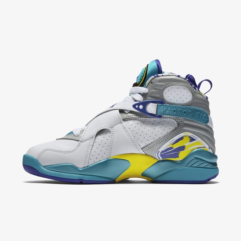 Jordan 8 hot sale womens aqua